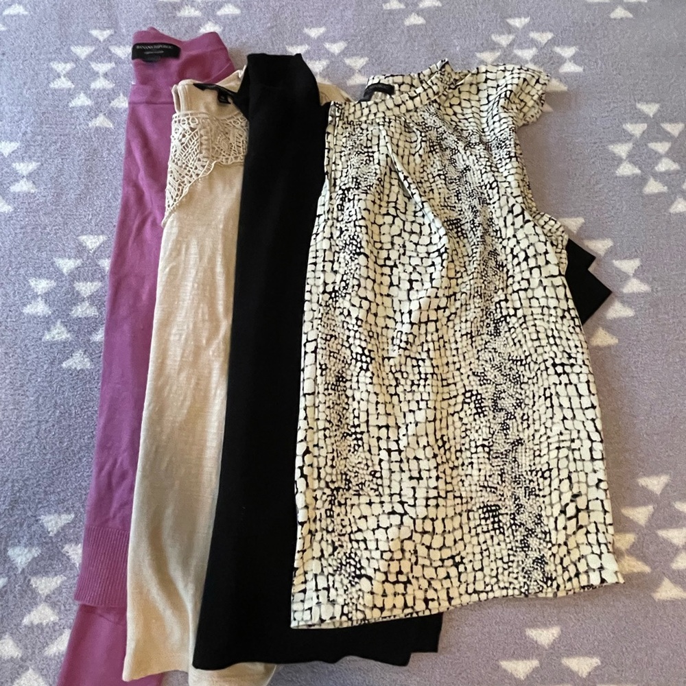 Banana Republic - set of 4 women tops size M